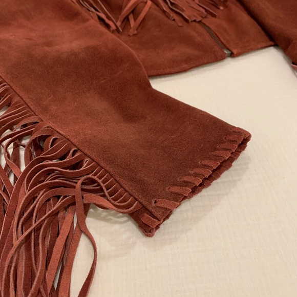 Western suede fringe jacket - Picture 3 of 6